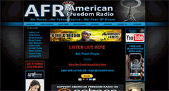 Desktop Screenshot of americanfreedomradio.com